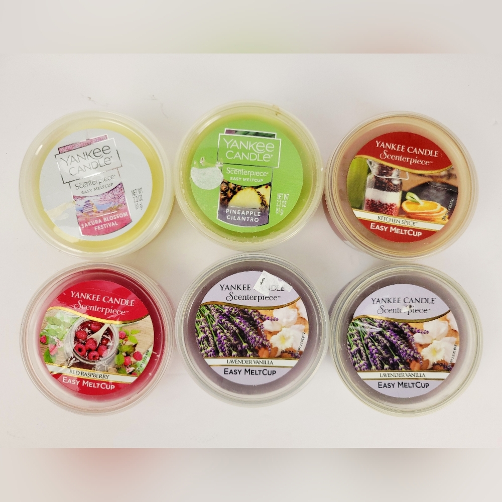 Yankee Candle Scenterpiece MeltCup Collection ASST SCENTS